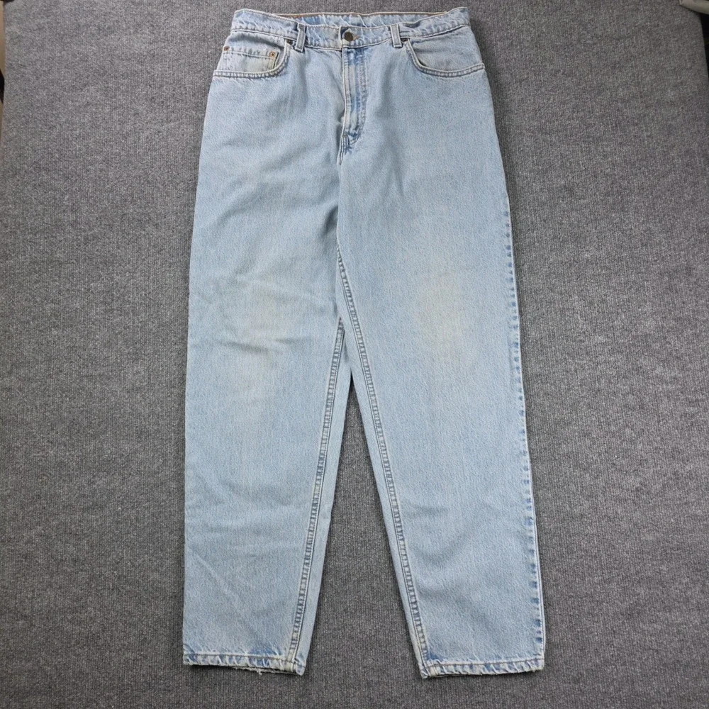 VINTAGE Levis 560 Loose Fit Tapered Leg Jeans Light Wash Blue Mens Denim 34x32